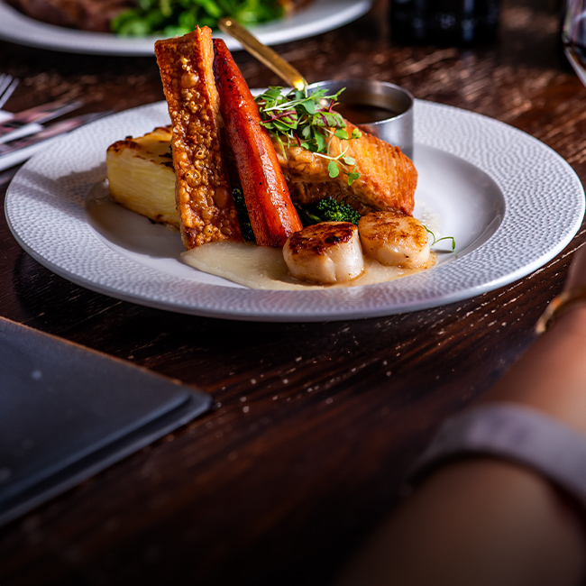 Explore our great offers on Pub food at The Ship Inn