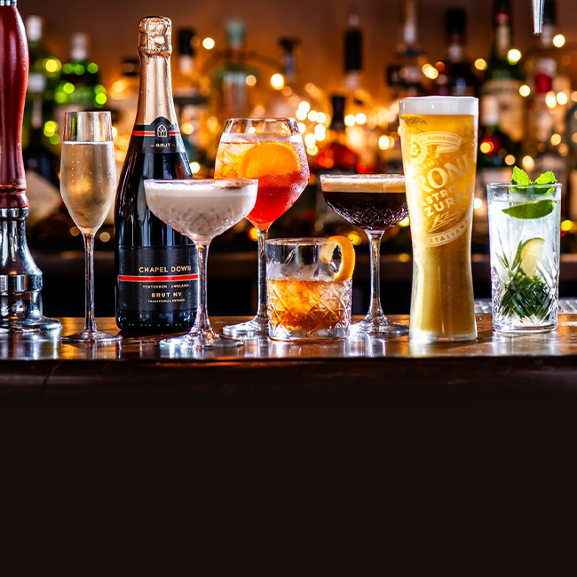 Wine & Drinks menu at The Ship Inn
