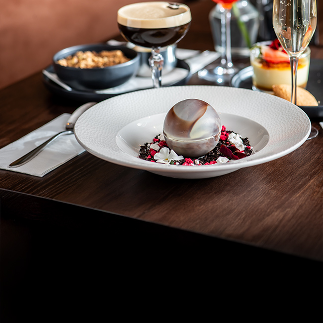 Dessert menu at The Ship Inn