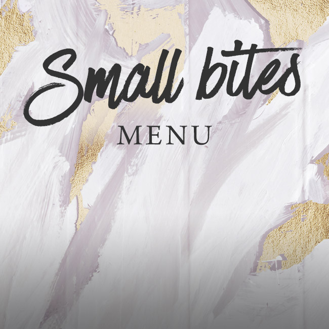 Small Bites menu at The Ship Inn 